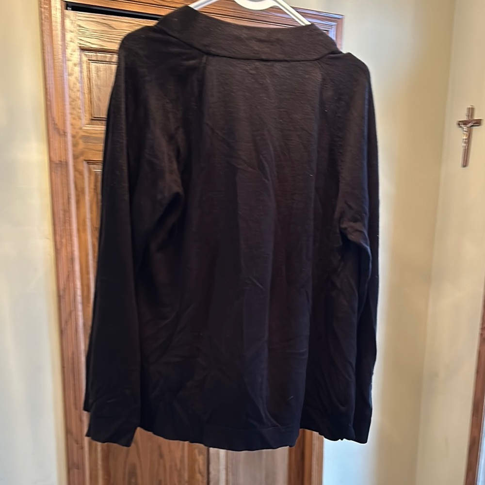 Croft & Barrow Open Front Cardigan - Picture 3 of 3